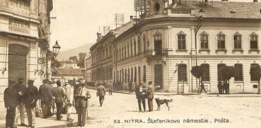 Nitra - Štefánikovo námestie - pošta